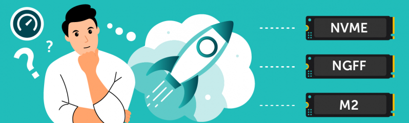 ჩვენ მაგალითების გამოყენებით ავხსნით NGFF-სა და NVMe-ს შორის განსხვავებას.